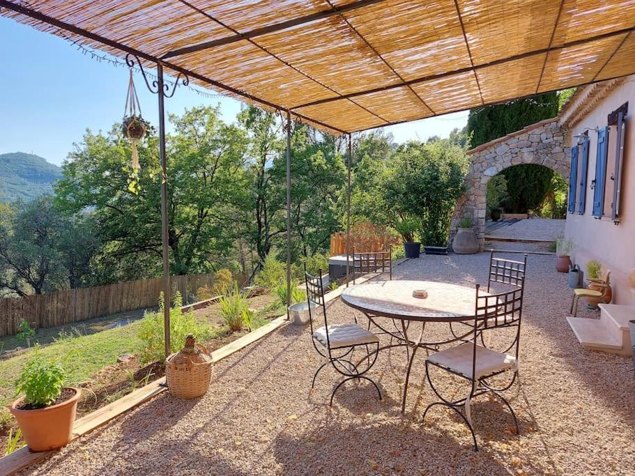 Maison A La Campagne Avec Spa Et Piscine Туррет-сюр-Лу Экстерьер фото